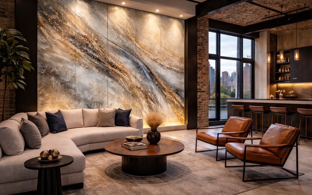 Custom Interior Decorative Glass & Feature Walls in Brooklyn, NY